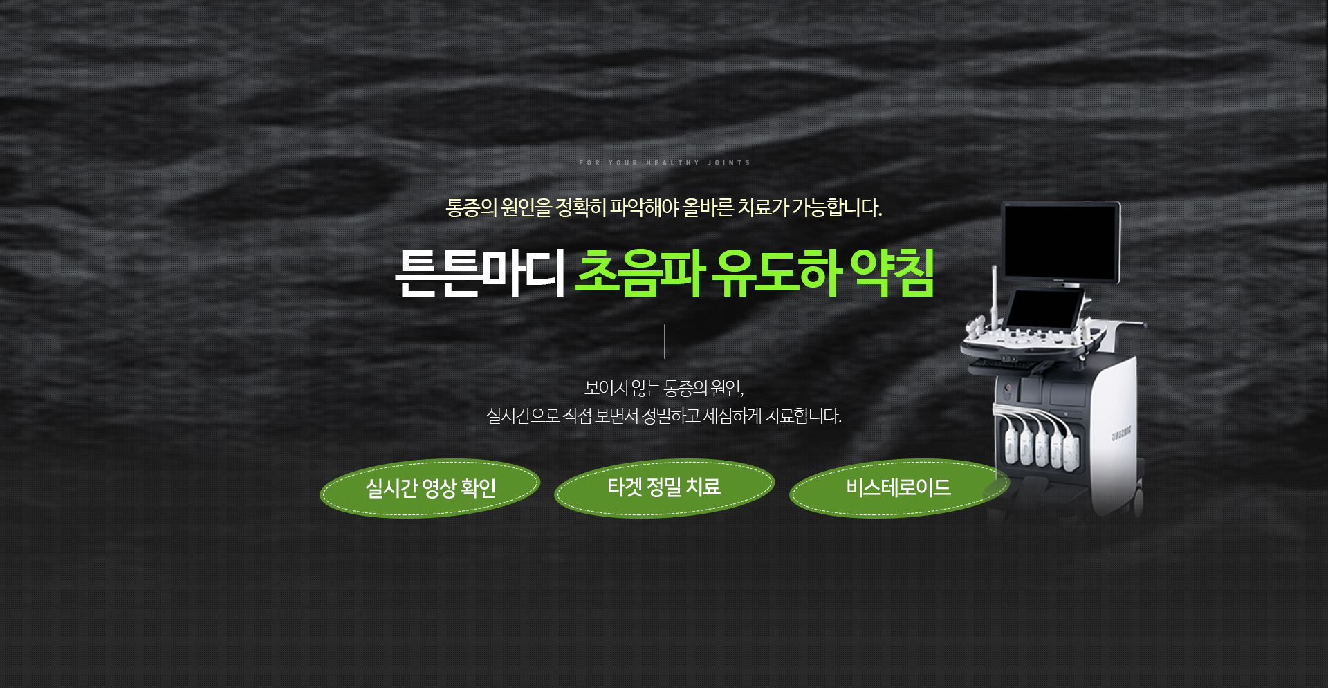 튼튼마디 초음파 유도하 약침